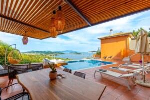 2B Luxurious Villa Io, With Private Pool And Stunningt Sea Views, Kolios Villa